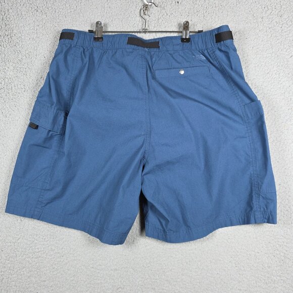 The North Face Cargo Shorts Mens Size Large Shady Blue Ripstop Belted 7L NWT - Picture 8 of 14